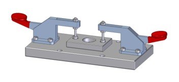 フィルム突刺し強さ試験治具